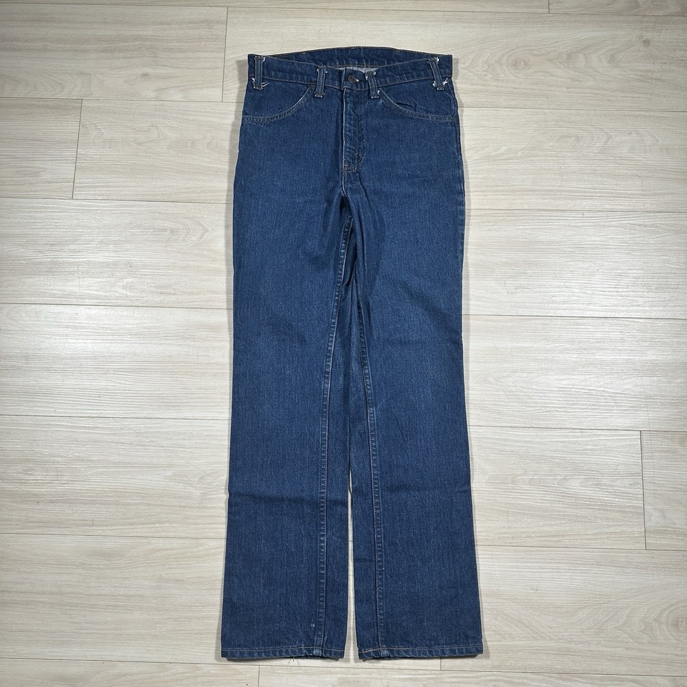 Vintage 90s Levi's Made in USA 519-0217 Low Rise Flare Jeans Size 9 M 30x30